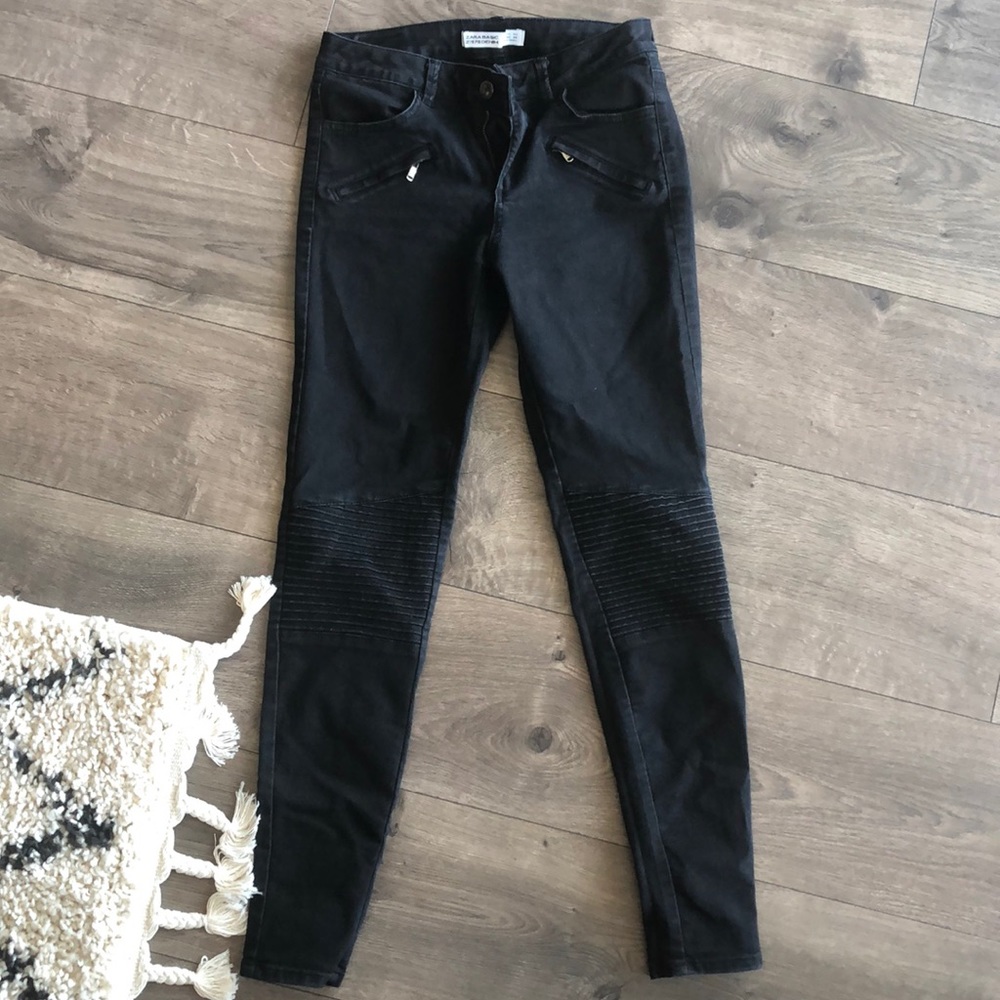 Zara Moto Jeans